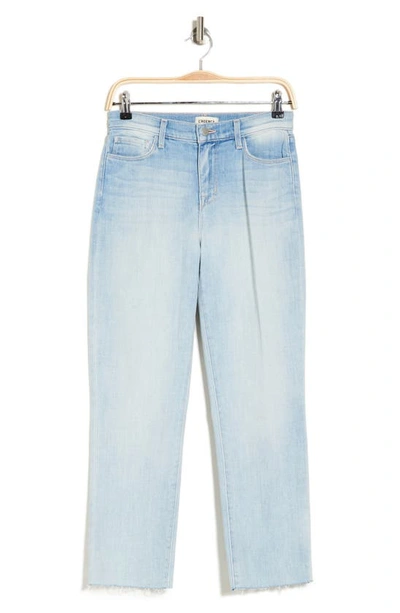 L Agence Sada Crop Slim Jeans In Indigo