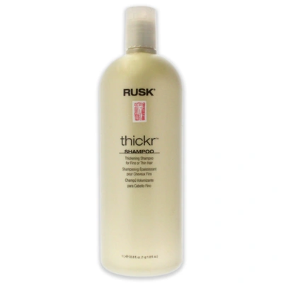 Rusk Thickr Thickening Shampoo By  For Unisex - 33.8 oz Shampoo