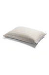 Piglet In Bed Set Of 2 Linen Pillowcases In Laurel Green Check