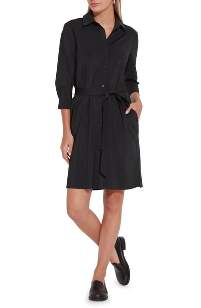 Lyssé Schiffer Shirtdress In Black