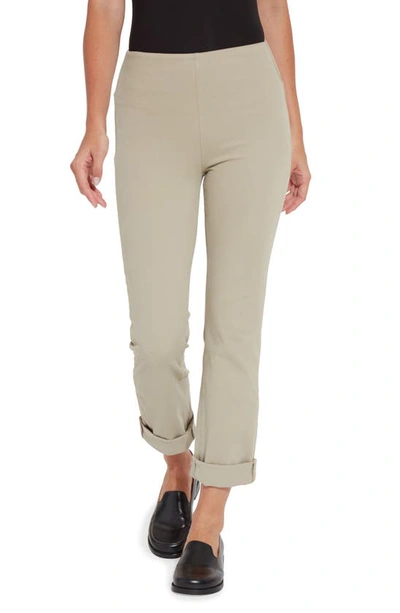 Lyssé Boyfriend High Rise Denim Jeans In Neutral