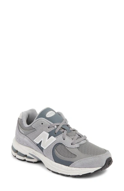 New Balance Kids' 2002 Leather Trainers In Grey