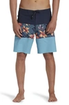 Billabong Tribong Pro Water Repellent Board Shorts In Coastal