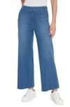 Lyssé Erin High Waist Ankle Wide Leg Jeans In Midwash