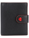 Miu Miu Folding Wallet In Black