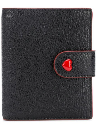 Miu Miu Folding Wallet In Black