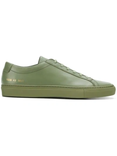 Common Projects 'achilles' Sneakers In Green