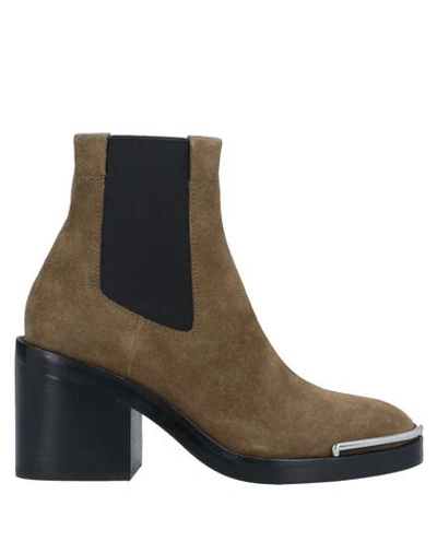Alexander Wang Ankle Boot In Khaki