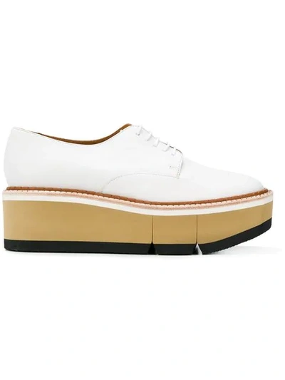 Clergerie Barbara Derbies - White In White