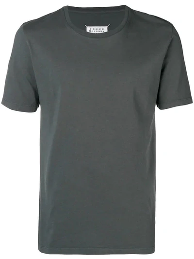 Maison Margiela Crewneck T-shirt In Grey