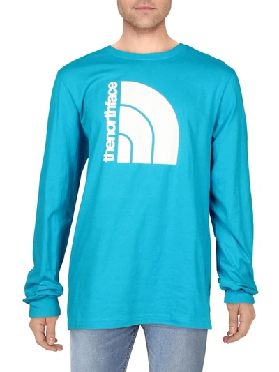 The North Face Mens Cotton Crewneck Graphic T-shirt In Multi
