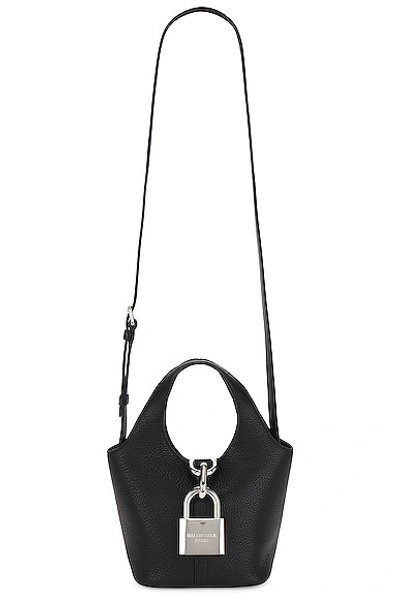 Balenciaga Locker Hobo Small Bag In Black
