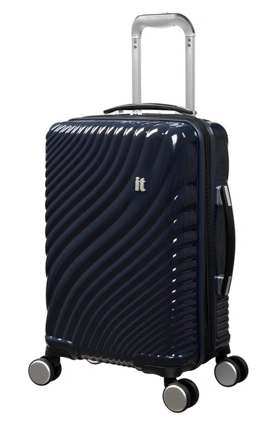 It Luggage 21-inch Hardside Spinner Carry-on In Blue