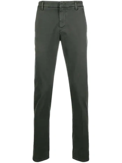 Dondup Straight Trousers - Grey