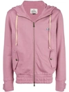 Vivienne Westwood Hooded Logo Jacket - Pink