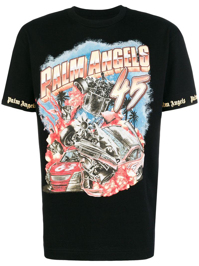 palm angels graphic tee