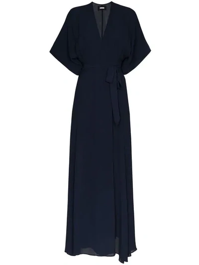 Reformation Winslow Maxi Dress In Blue