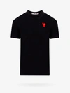 Comme Des Garçons Play T-shirt In Black