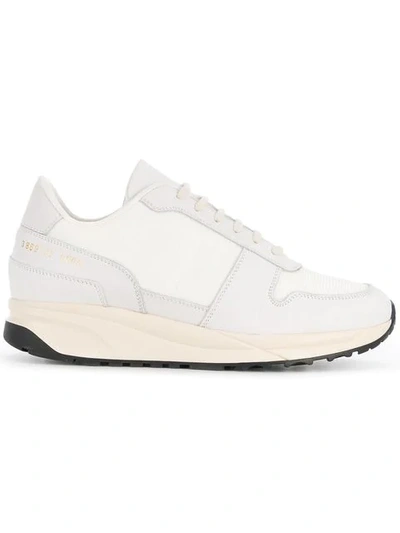 Common Projects Track Vintage Low Sneakers In 0506 White
