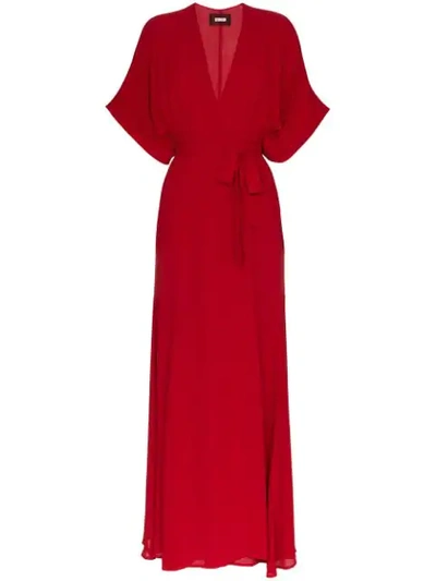 Reformation Winslow Maxi Dress In Red