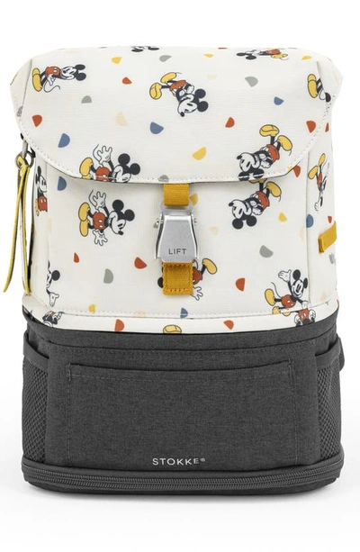 Stokke X Disney Mickey Mouse Jetkids By  Crew Expandable Backpack In Mickey Celebration