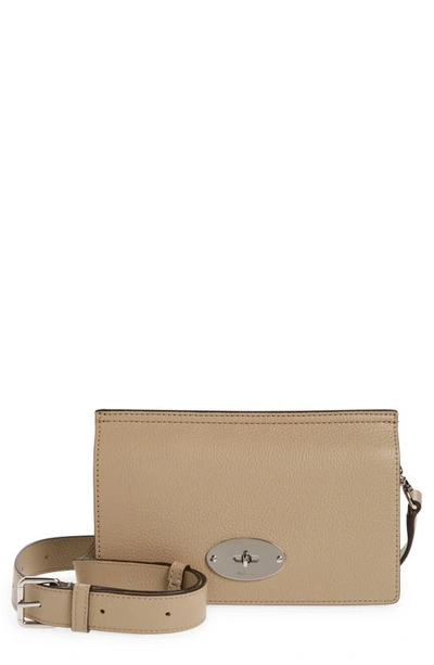 Mulberry Small Antony East/west Leather Crossbody Bag In Dune