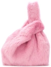 Simonetta Ravizza Fur Tote Bag - Pink