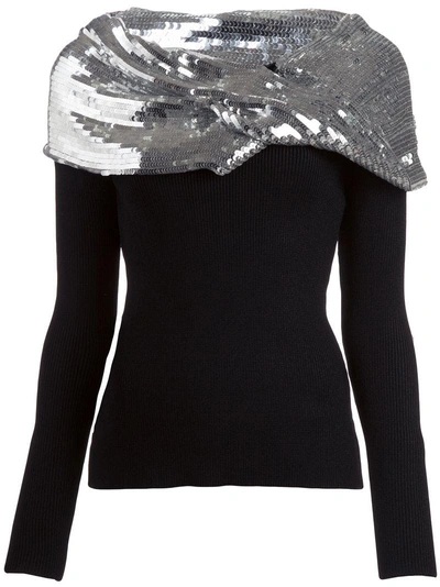 Monse Knitted Top - Metallic