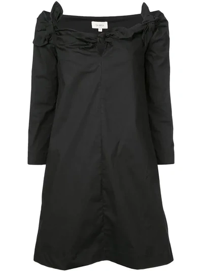 Isa Arfen Triple Knot Mini Dress In Black