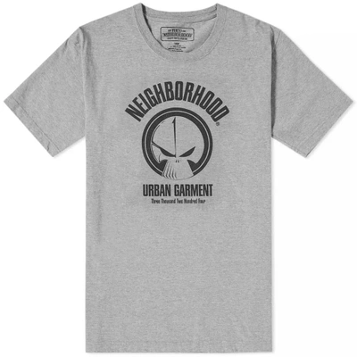 Neighborhood Dead Man Tee In Grey