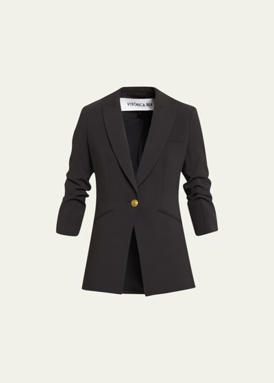 Veronica Beard Women's Petta Tailored Dickey Jacket In Black