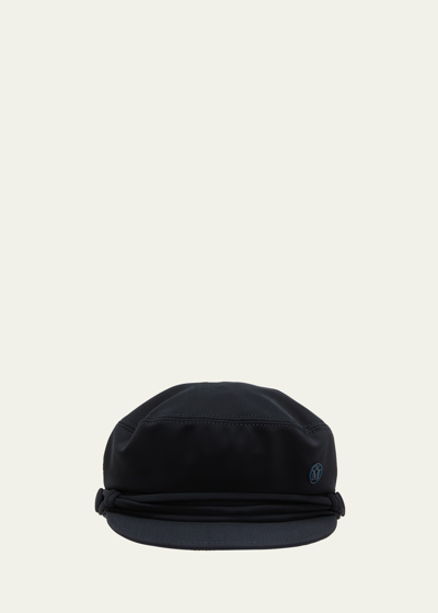 Maison Michel New Abby Sailor Hat In Dark Navy