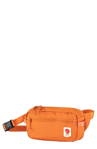 Fjall Raven High Coast Belt Bag In Sunset Orange