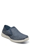 Nunn Bush Conway Ez Slip-on Sneaker In Navy