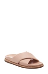 J/slides Nyc Roland Slide Sandal In Dusty Pink Leather