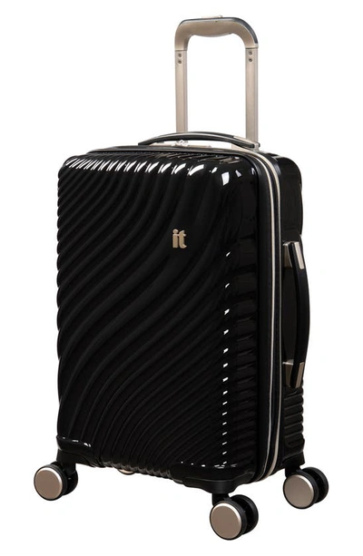 It Luggage 21-inch Hardside Spinner Carry-on In Black Light Gold