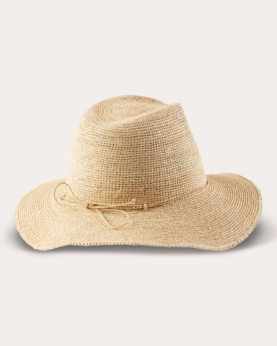 Helen Kaminski Women's Desmonda Raffia Fedora In Neutrals