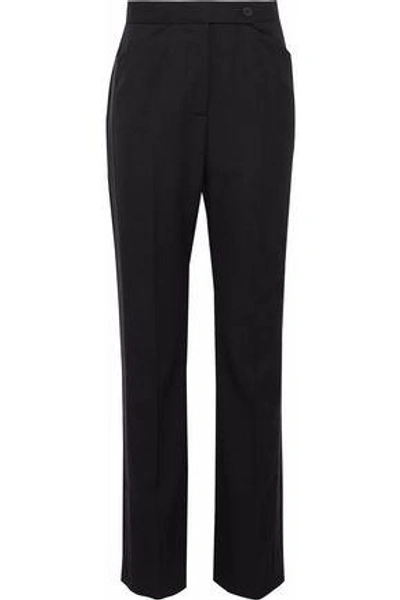 Stella Mccartney Woman Wool Straight-leg Pants Black