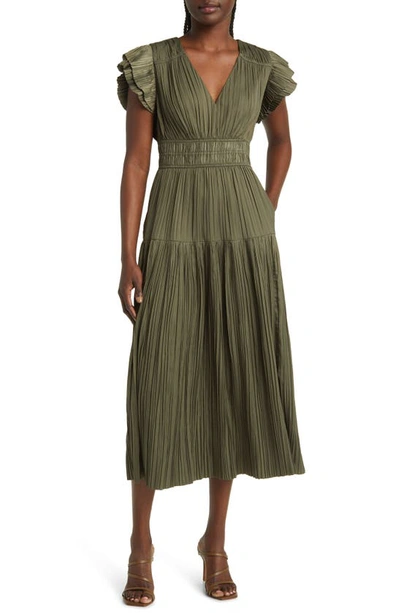 strapless open back dress Moon River 24