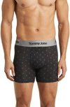 Tommy John Second Skin Boxer Briefs In Gold Foil Invisible T