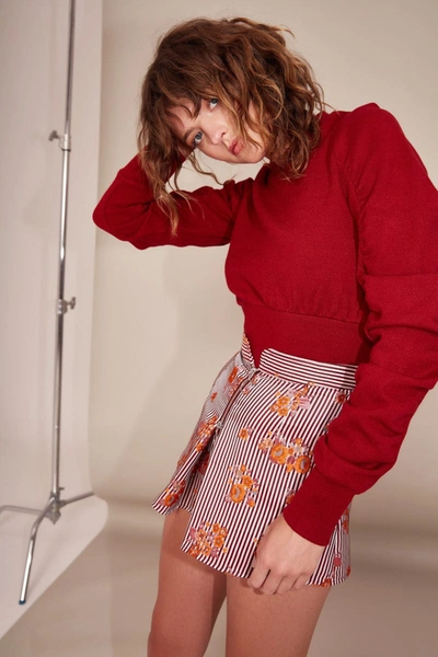 C/meo Collective Melodrama Jumper In Ruby