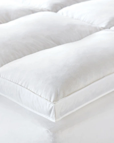 Eastern Accents Saugatuck Feather Bed, California King In White