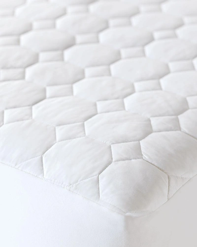 Eastern Accents King Kentwood Mattress Pad In White