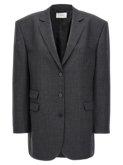 The Row Ule Blazer And Suits In Grey