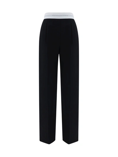 Alexander Wang Pantaloni In Black