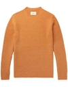 Folk Sweater In Orange