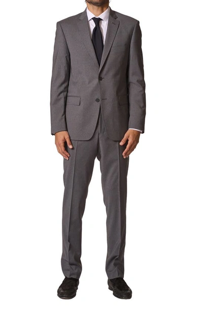 Jb Britches Stretch Sartorial Suit In Mid Grey