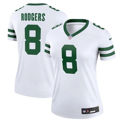 Nike Aaron Rodgers Spotlight White New York Jets Alternate Legend Player Jersey