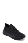 Easy Spirit Power Lace-up Sneaker In Black