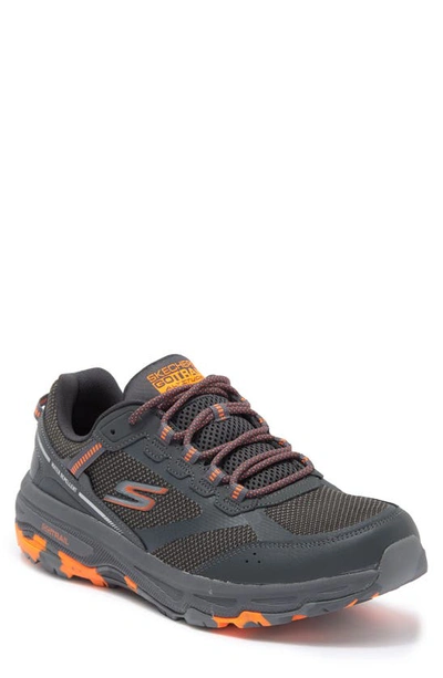 Skechers Go Run Trail Altitude 2 Trail Running Shoe In Gray/ Orange